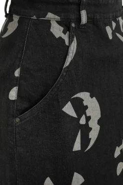 Fashion Jack-O-Lantern Pinafore Dress Women Dresses