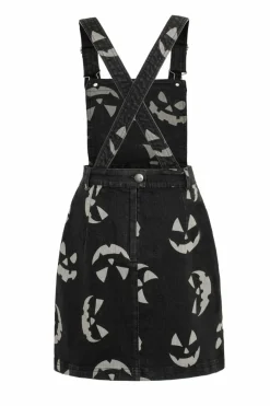 Fashion Jack-O-Lantern Pinafore Dress Women Dresses