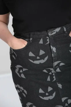 Sale Jack-O-Lantern Skirt Women Skirts