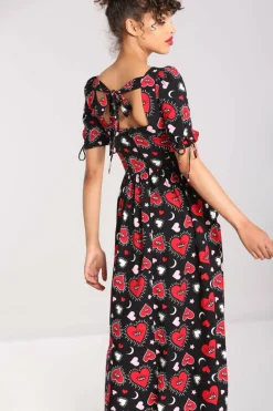 Hot Kate Heart Dress Women Maxi Dresses