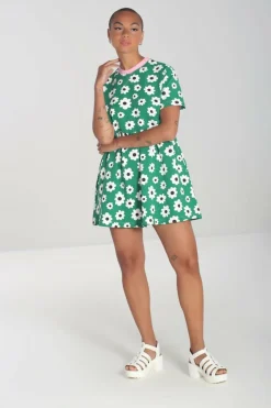 Best Sale Kitsch Daisy Mini Dress Women Loungewear