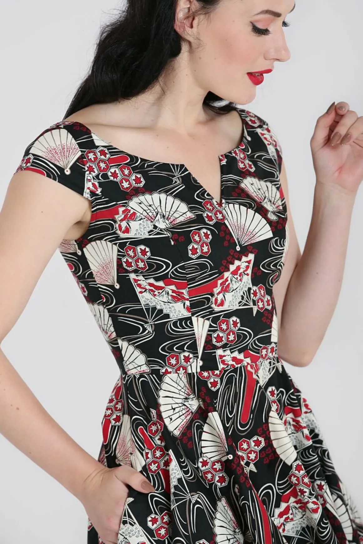 Hot Lanah Mid Dress Women Knee Dresses