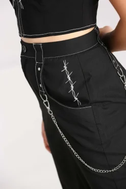 Fashion Lennox Cropped Trousers Women Trousers