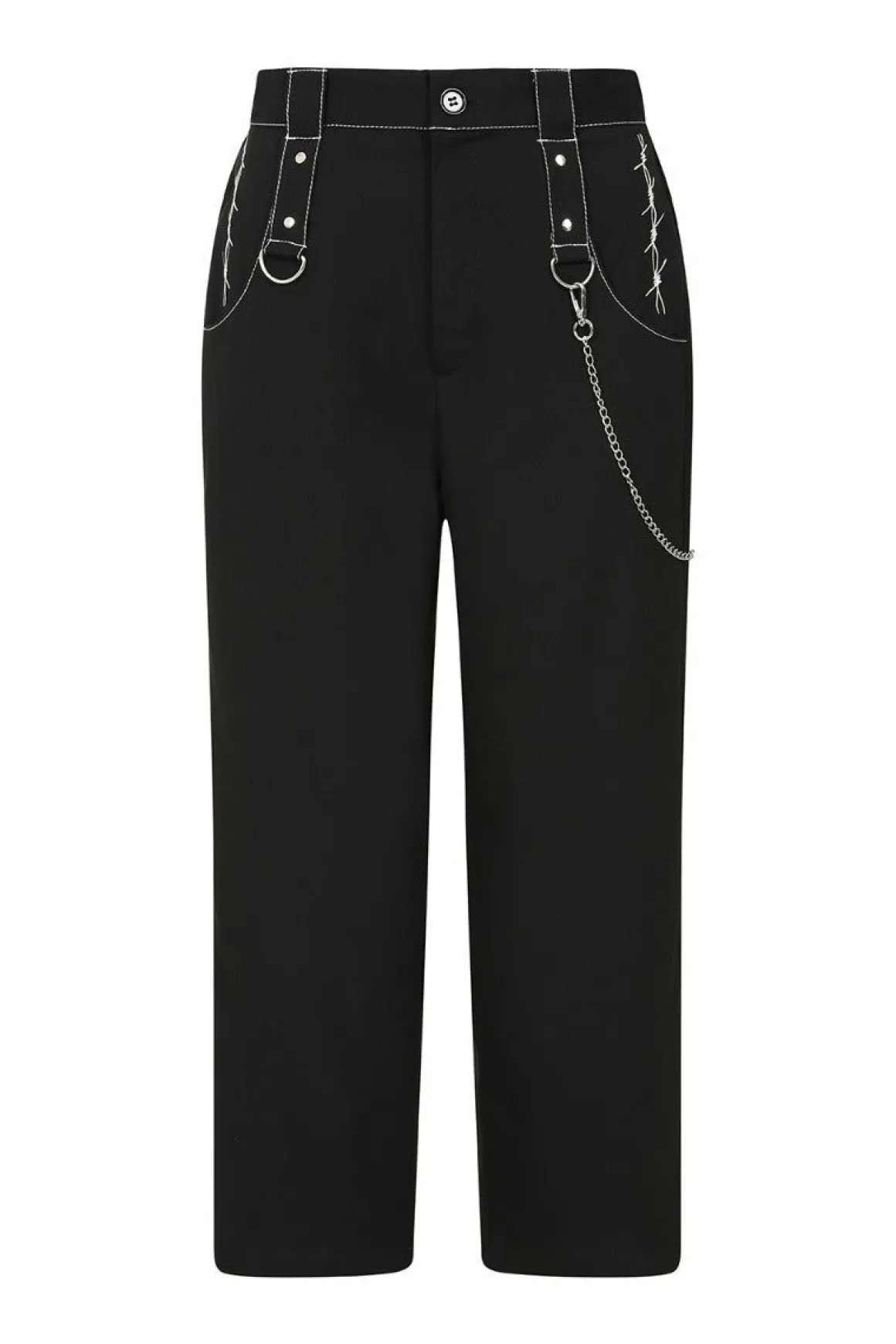Fashion Lennox Cropped Trousers Women Trousers