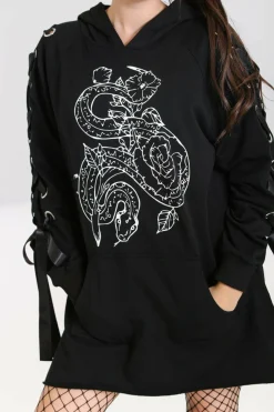 Shop Medusa Hoodie Dress Women Loungewear