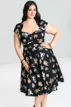 New Messina 50'S Dress Women Midi Dresses