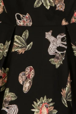 New Messina 50'S Dress Women Midi Dresses