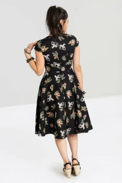 New Messina 50'S Dress Women Midi Dresses