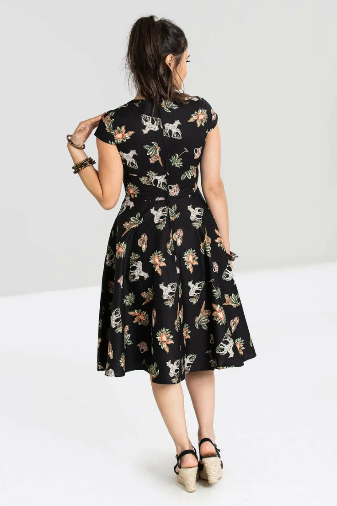 New Messina 50'S Dress Women Midi Dresses