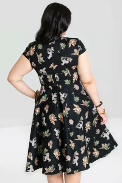 New Messina 50'S Dress Women Midi Dresses