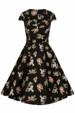 New Messina 50'S Dress Women Midi Dresses
