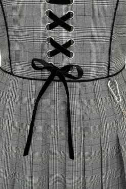 Best Sale Mina Pinafore Dress Women Mini Dresses