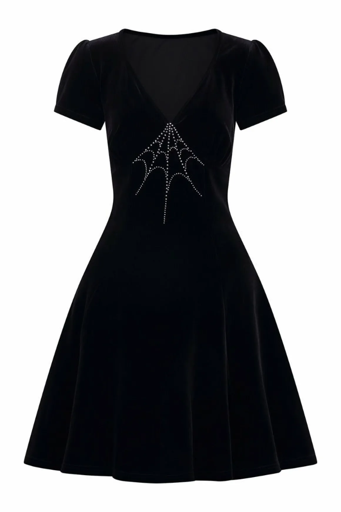 Best Sale Morticia Dress Women Knee Dresses