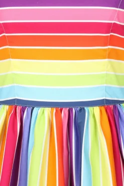 Outlet New Over The Rainbow Dress Women Midi Dresses