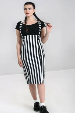 Online Otho Pinafore Skirt Women Knee Skirts