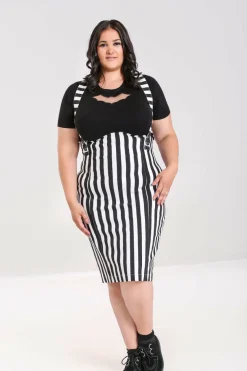 Online Otho Pinafore Skirt Women Knee Skirts