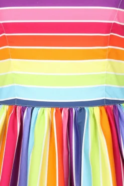 Best Over The Rainbow 50'S Dress Women Midi Dresses