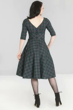 Sale Peebles 50'S Dress Women Midi Dresses
