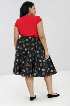 Best Petals 50'S Skirt Women Midi Skirts