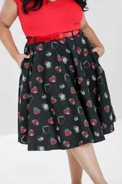 Best Petals 50'S Skirt Women Midi Skirts