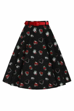 Best Petals 50'S Skirt Women Midi Skirts