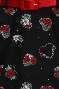 Best Petals 50'S Skirt Women Midi Skirts