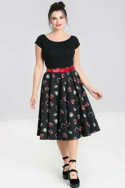 Best Petals 50'S Skirt Women Midi Skirts