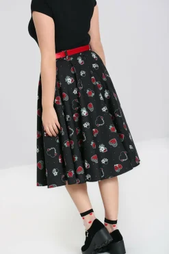Best Petals 50'S Skirt Women Midi Skirts