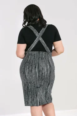 Hot Regan Pinafore Skirt Women Knee Skirts