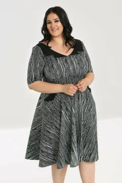 Fashion Regan 50'S Dress Women Midi Dresses