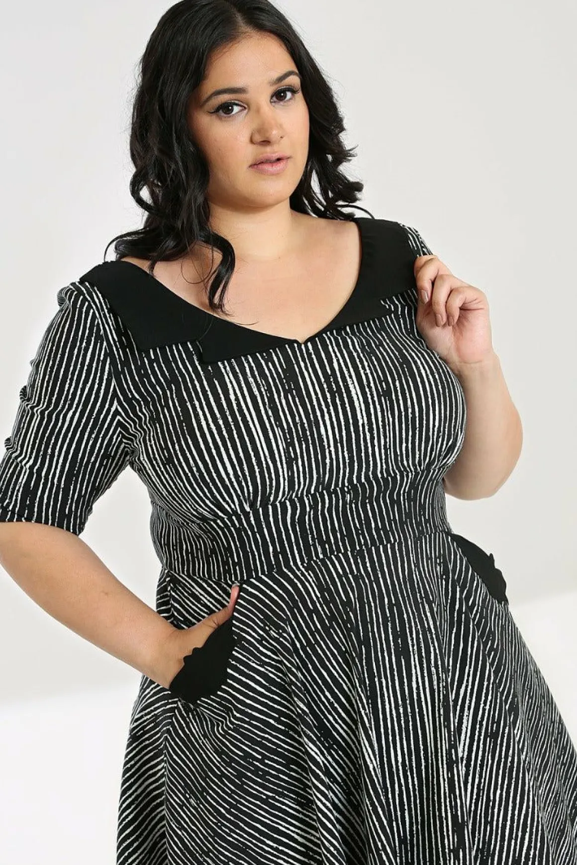 Fashion Regan 50'S Dress Women Midi Dresses