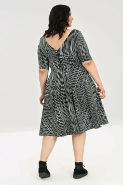 Fashion Regan 50'S Dress Women Midi Dresses