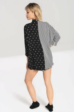 Store Ribcage Oversized Shirt Women Loungewear
