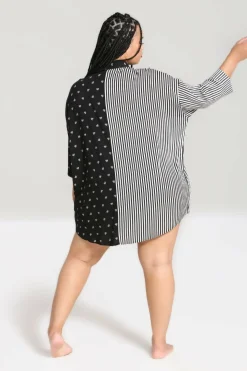 Store Ribcage Oversized Shirt Women Loungewear