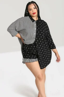 Store Ribcage Oversized Shirt Women Loungewear