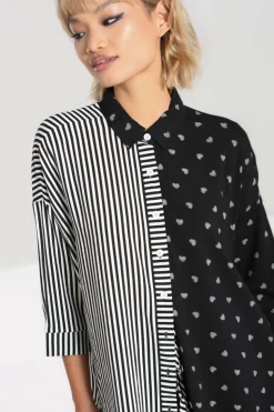 Store Ribcage Oversized Shirt Women Loungewear