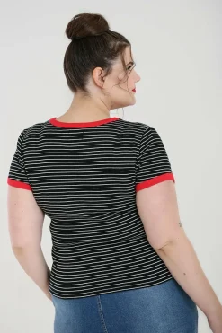 Discount Rose Heart Top Women Knitted Tops