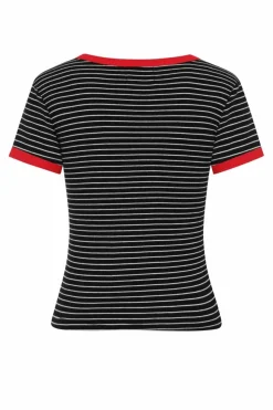 Discount Rose Heart Top Women Knitted Tops