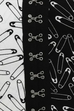 Shop Safety Pin Crop Top Women Crop Tops