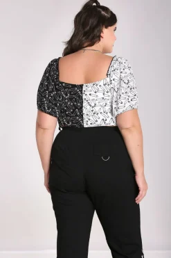 Shop Safety Pin Crop Top Women Crop Tops