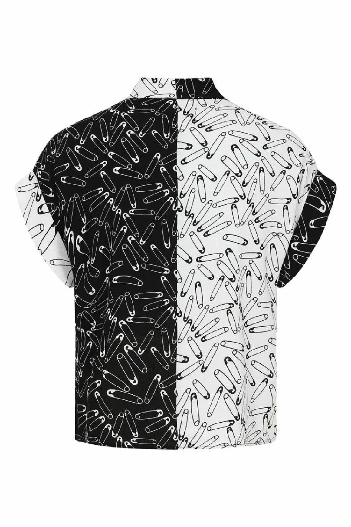 Clearance Safety Pin Shirt Women Shirts