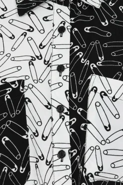 Clearance Safety Pin Shirt Women Shirts