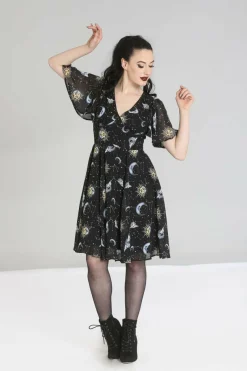 Fashion Solaris Dress Women Midi Dresses