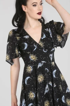 Fashion Solaris Dress Women Midi Dresses