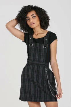 Clearance Storm Pinafore Dress Women Mini Dresses