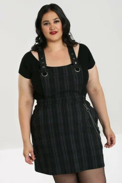 Clearance Storm Pinafore Dress Women Mini Dresses