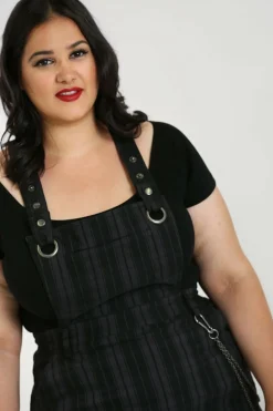 Clearance Storm Pinafore Dress Women Mini Dresses