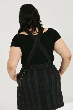 Clearance Storm Pinafore Dress Women Mini Dresses