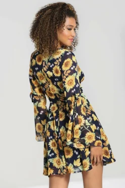 Best Sunflower Mini Dress Women Mini Dresses