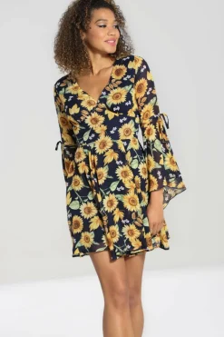 Best Sunflower Mini Dress Women Mini Dresses